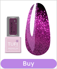 Gel polish TUFI profi PREMIUM Crystal Cat 15 Idol's eye 8 ml